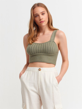 Cropped Cami & French Terry Shorts Set