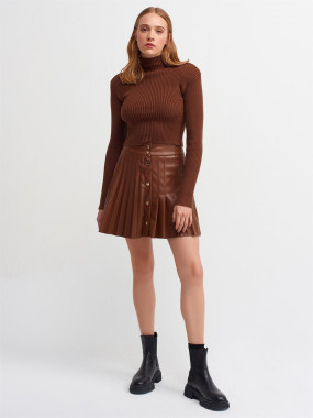 2974 V Neck Frilly Sleeve Cardigan