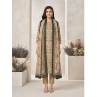 Riwaayat Sand Beige Ethnic Suit Set