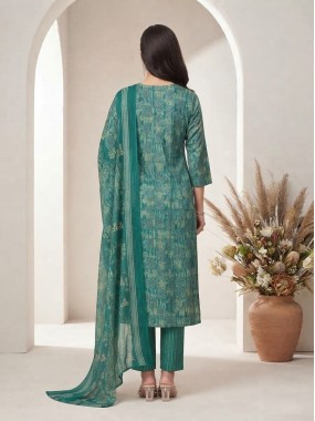 Riwaayat Emerald Printed Ethnic Set
