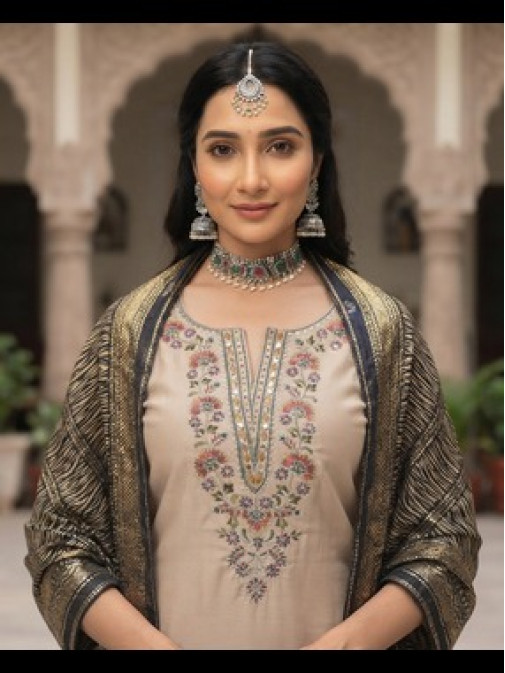 Heritage Noir Kurta Suit